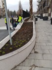 Žardinjera kod ulaza u garažu